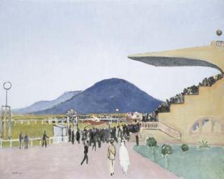 Kees van Dongen - Champ de courses à Mandelieu (Alpes-Maritimes)