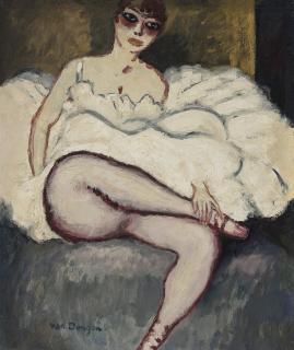 Kees Van Dongen - Danseuse assise