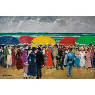 Kees van Dongen - Dimanche À La Plage