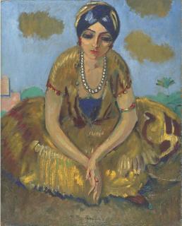Kees van Dongen - Egyptienne Au Collier de Perles