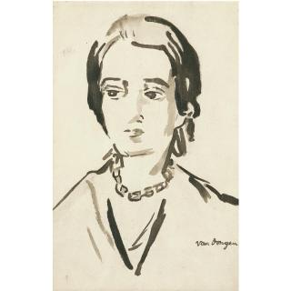 Kees Van Dongen - Femme Au Collier