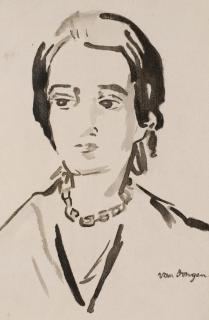 Kees Van Dongen - Femme Au Collier