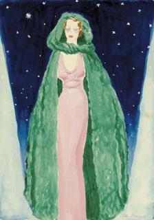 Kees van Dongen - Femme Aux Étoiles