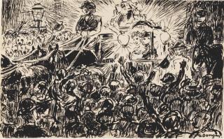 Kees van Dongen - Festive Amsterdam: The Coach