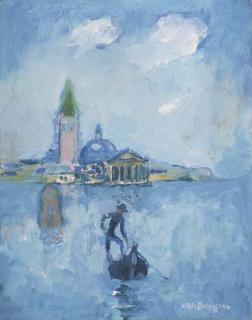 Kees van Dongen - Gondolier à Venise