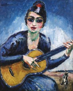 Kees Van Dongen - La Femme À La Guitare