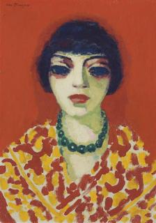 Kees Van Dongen - La Femme Au Collier Vert