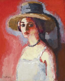 Kees Van Dongen - La femme au collier