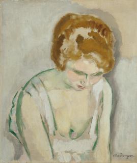 Kees van Dongen - La Jeune Dame aux cheveux rouges