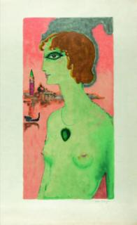 Kees van Dongen - La Marquise de Casati.