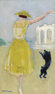 Kees Van Dongen - La robe jaune