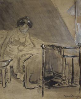 Kees van Dongen - La toilette de l\'enfant