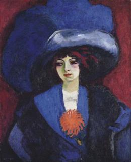 Kees van Dongen - Le chapeau bleu
