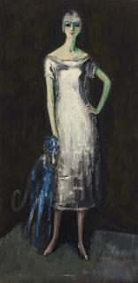 Kees Van Dongen - Le lévrier bleu (Loyse Dumarest)