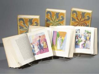 Kees van Dongen - Le livre des mille nuits et une nuit; A la recherche du temps perdu