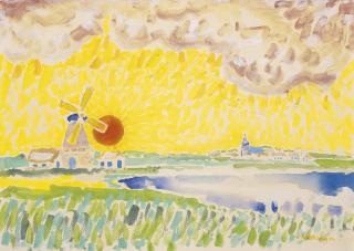 Kees Van Dongen - Le moulin