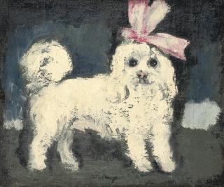 Kees Van Dongen - Le petit chien, Tootsie