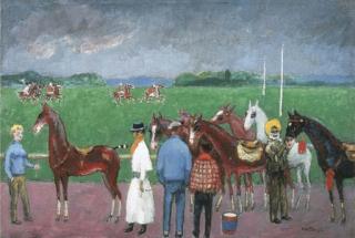 Kees Van Dongen - Le polo à Deauville