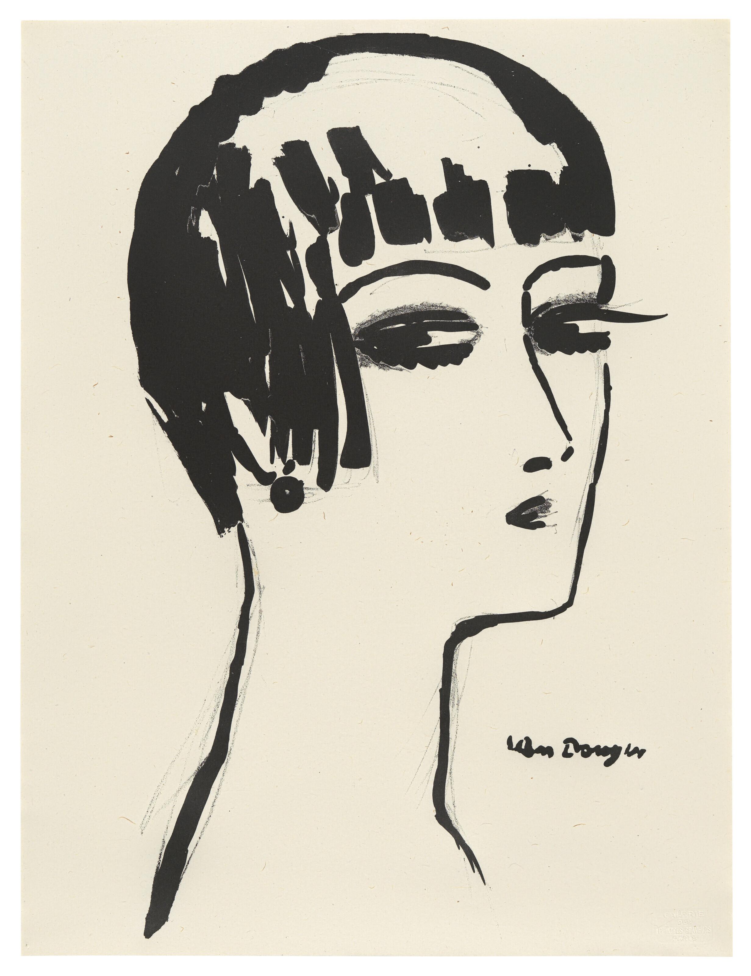 Kees Van Dongen - Les Cheveux Courts