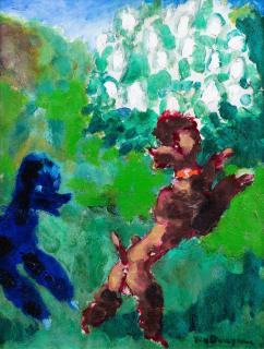 Kees Van Dongen - Les Deux Caniches