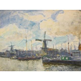 Kees van Dongen - Moulins Et Bateaux