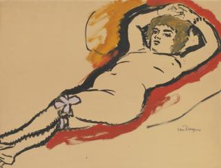Kees Van Dongen - Nu Allongée