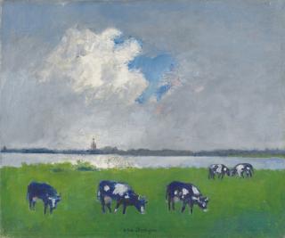 Kees Van Dongen - Paysage Rural En Hollande