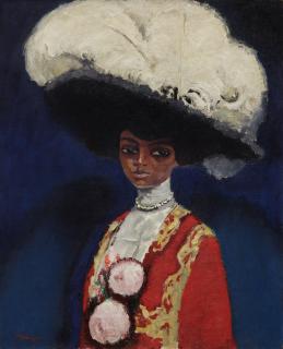 Kees Van Dongen - Plumes Blanches