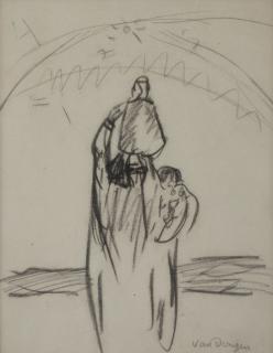 Kees van Dongen - Porteuse d\'eau au Maroc