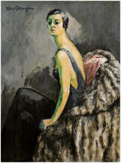 Kees van Dongen - Portrait de femme assise