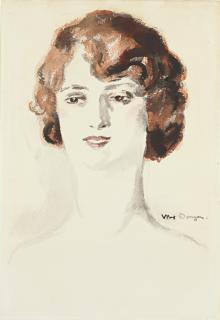 Kees Van Dongen - Portrait De Femme