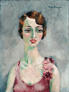 Kees Van Dongen - Portrait de femme