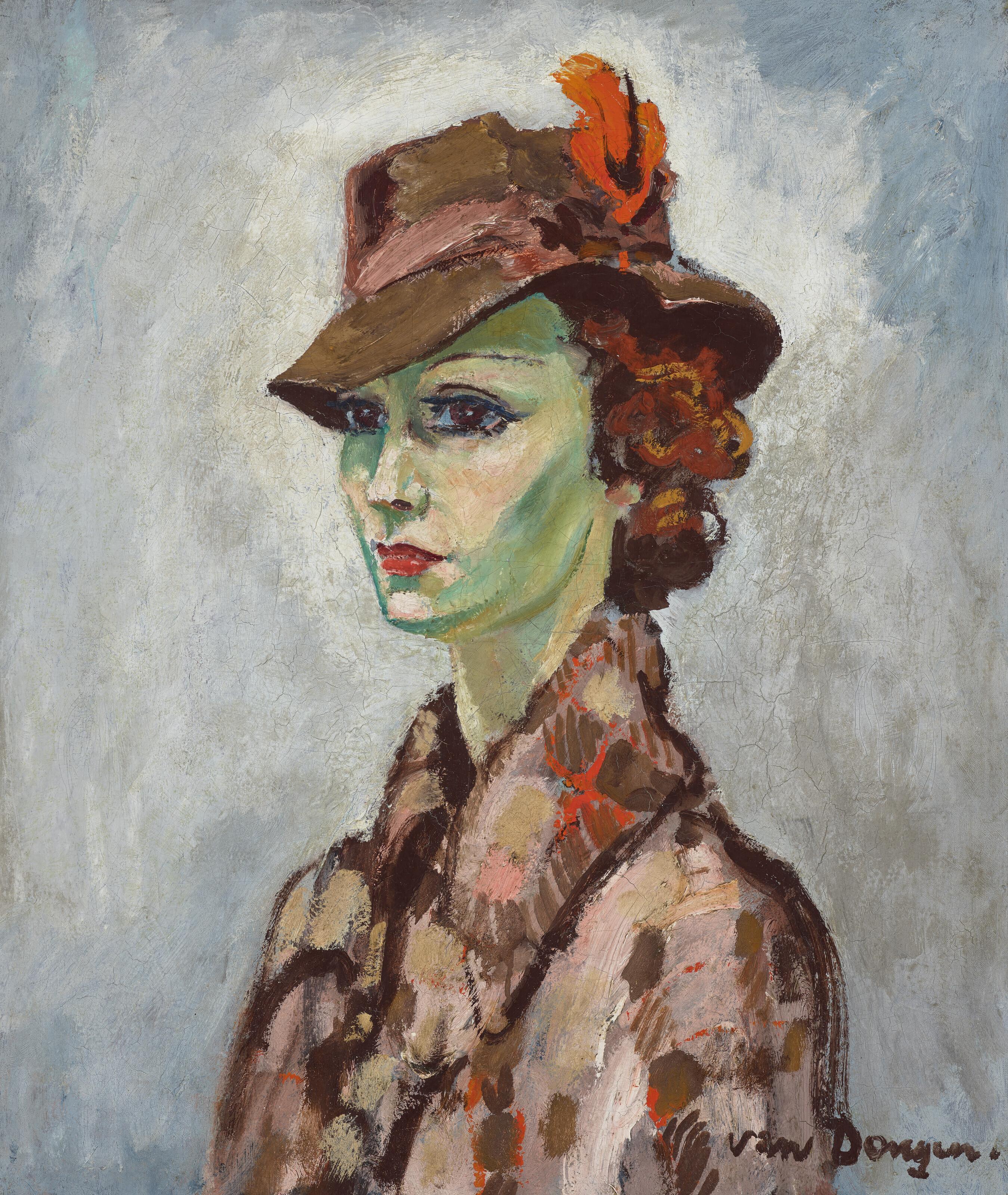 Kees Van Dongen - Portrait de jeune femme (Bobsy)
