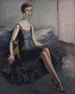 Kees Van Dongen - Portrait de Mrs Jean McKelvie Sclater-Booth