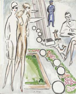 Kees Van Dongen - Sur la plage