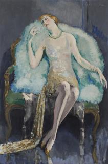 Kees Van Dongen - Venise no. II, le manteau de cygne