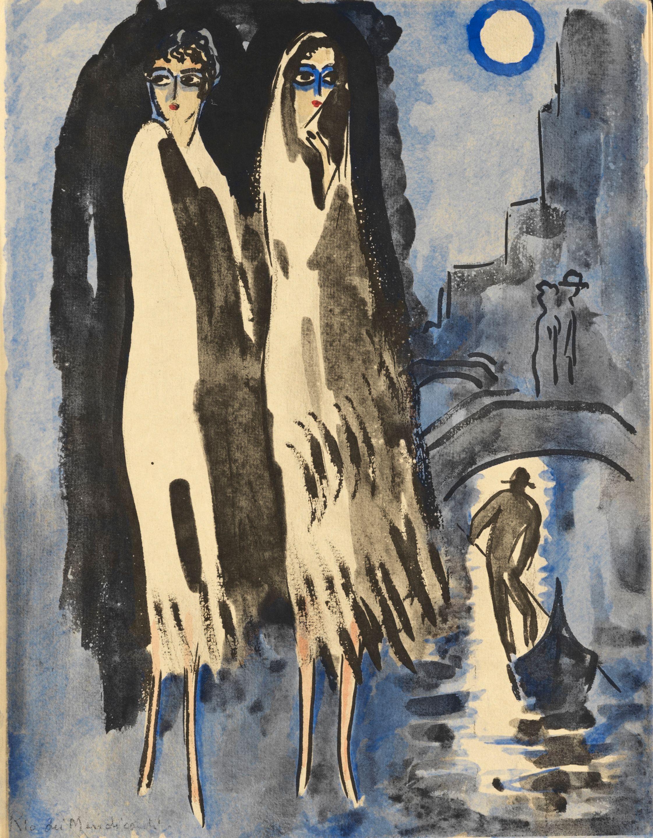 Kees Van Dongen - Venise, Seuil Des Eaux, 1925