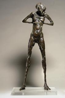 Kees Verkade - Woman Untying her Bra