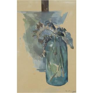 Kees Verwey - Dutch Stilleven Met Fles