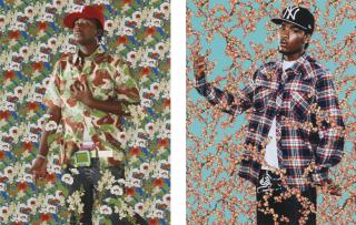 Kehinde Wiley - After El Greco\'S (Domenikos Theotokopoulos) The Annunciation; After George Romney\'S Elizabeth Warren As Hebe [Two Works]