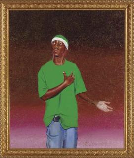 Kehinde Wiley - Female Prophet Anne, Samuel\'s Mother
