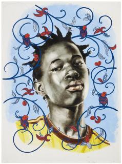 Kehinde Wiley - Ibrahima Sacko (Study 2)