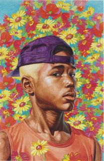 Kehinde Wiley - Randerson Romualdo Cordeiro Study II