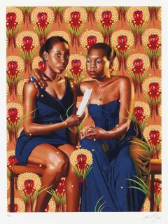 Kehinde Wiley - The Sisters Zénaïde and Charlotte Bonaparte