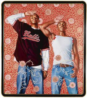 Kehinde Wiley - Two Heroic Sisters Of The Grassland