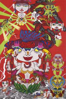 Keiichi Tanaami - Red Kannon