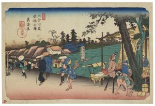 Keisai Eisen - Itabashi no eki (Itabashi Station)