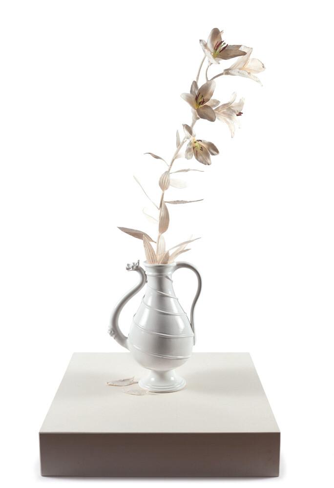 Keith Edmier - Annunciation Lilies VII (follower of Rogier van der Weyden)