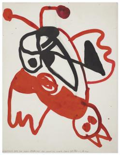 Keith Haring - A Ridiculous Bird For Debra