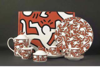 Keith Haring - A tea service